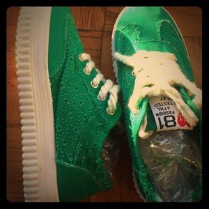 A Cute pair of sneakers.